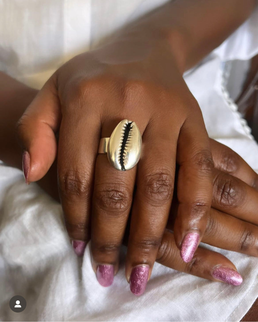 Cowrie Divine ring
