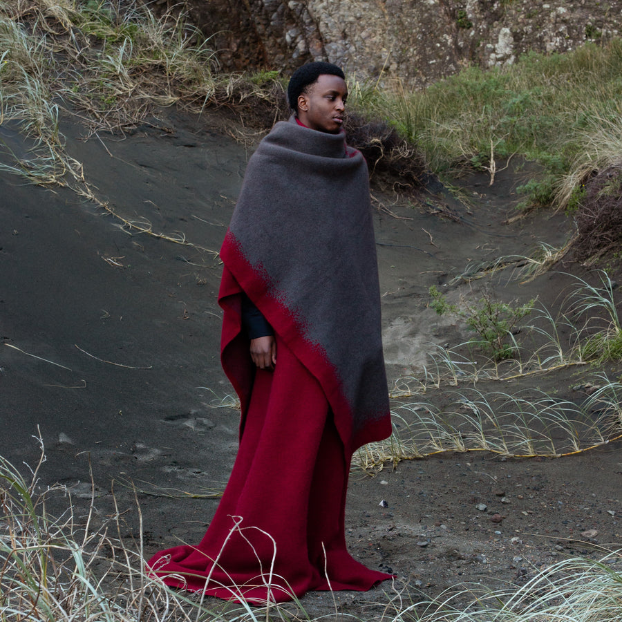 Voyage Blanket / Ruby and Piha