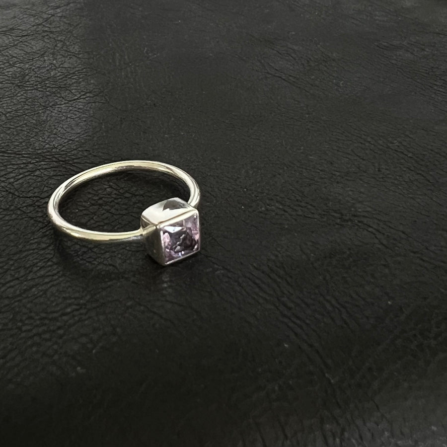 No ordinary love amethyst princess cut