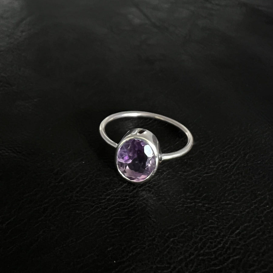No ordinary love amethyst oval brilliant cut