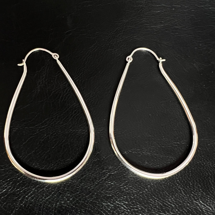 Efua hoop earring large
