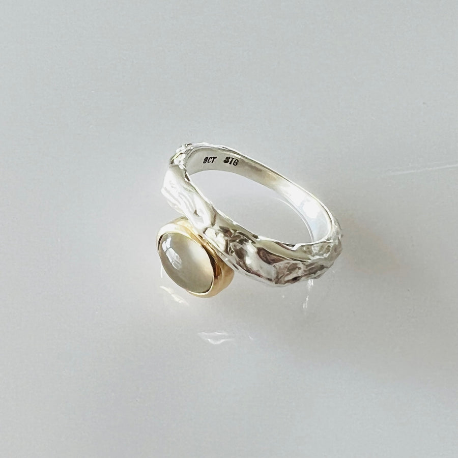 Wata water ring Moonstone